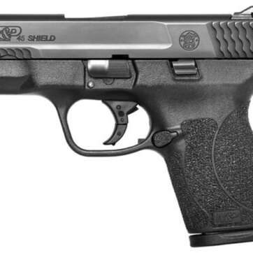 Smith & Wesson M&P Shield, 45 ACP, 3.3" Barrel, 6/7rd, Black - Handsguns - American Guns & Ammo