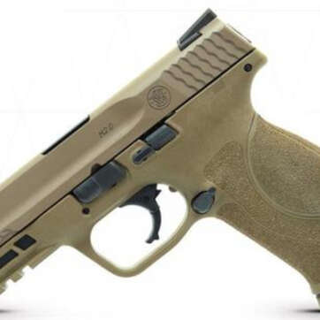 Smith & Wesson M&P M2.0, 9mm, 4.25", 17rd, Flat Dark Earth, Truglo TFX Sights - Handsguns - American Guns & Ammo