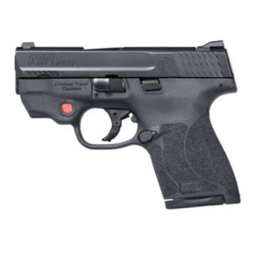 Smith & Wesson M&P9 Shield M2.0, 9mm, Integrated Crimson Trace Laser, 3.1", 7/8rd, NO THUMB SAFETY - Handsguns - American Guns & Ammo