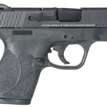 Smith & Wesson M&P Shield, 9mm, 3.1" Barrel, MA Compiant 10lb Trigger - Handsguns - American Guns & Ammo