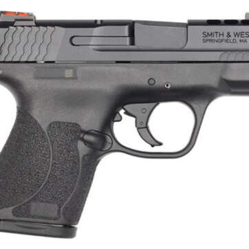 Smith & Wesson M&P Shield M2.0 40 S&W, 3.1", 7rd, HiViz Fiber Optic Sights, Black - Handsguns - American Guns & Ammo