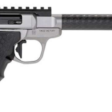 Smith & Wesson SW22 Performance Center Victory Target 22LR, Single 6" Carbon Fiber, Black Polymer Grip Stainless Steel, 10rd - Handsguns - American Guns & Ammo
