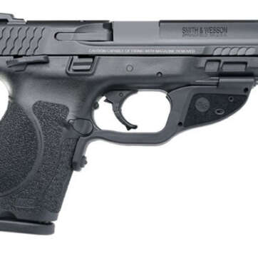 Smith & Wesson M&P9C M2.0 9mm, 4", TS Crimson Trace Green, 15rd - Handsguns - American Guns & Ammo