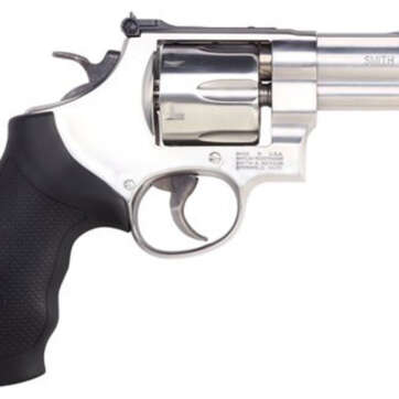 Smith & Wesson 610 10mm, 4" Barrel, Black Synthetic Grip, Stainless Steel Finish 6rd - Handsguns | American Guns & Ammo