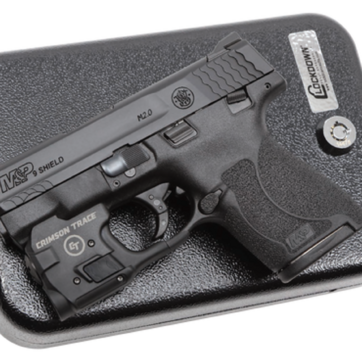 Smith & Wesson M&P Shield M2.0 Defense Kit 9mm, Crimson Trace, Vault, 2x8rd - Handsguns | American Guns & Ammo