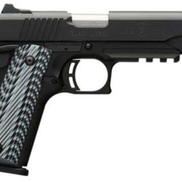 Browning Black Label Pro 1911, .380 ACP, 4.25", 8rd, Black G10 Grips - Handsguns - American Guns & Ammo