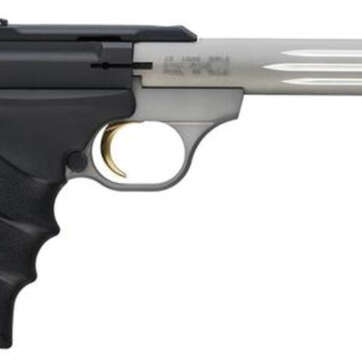 Browning Buck Mark Lite Gray URX DA 22LR 5.5" Barrel, Black Synthetic Grip Gray, 10rd - Handsguns | American Guns & Ammo