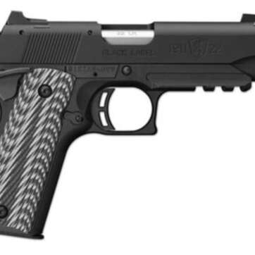 Browning 1911-22 Black Label Suppressor Ready 22LR 4.25" Threaded Barrel G-10 Grips 10rd Mag - Handsguns | American Guns & Ammo