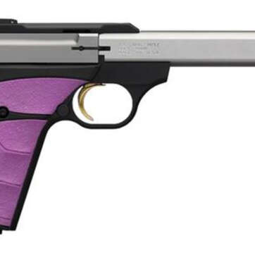 Browning Buck Mark Plus 22LR 5.5" SS Barrel Fuchsia Grips 10 Rd Mag - Handsguns - American Guns & Ammo