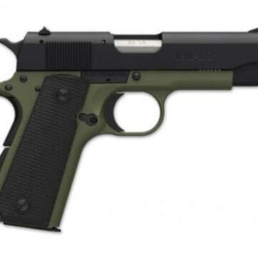 Browning 1911-22 A1- OD S 22LR 4.3" Barrel OD Green 10 Rd Mag - Handsguns | American Guns & Ammo
