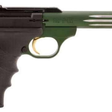 Browning Buck Mark URX, 22LR, 5.5", 10rd, Green Finish, Fiber Optic Sights - Handsguns - American Guns & Ammo