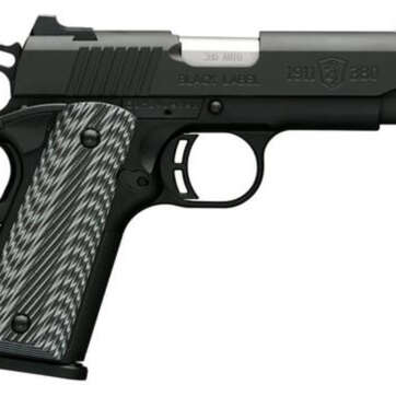 Browning Black Label Pro Compact 1911, .380 ACP, 3.62", 8rd, G10 Grips - Handsguns - American Guns & Ammo