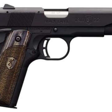 Browning Black Label Gray Compact 1911, 22LR, 3.62", 10rd, Combat Sights - Handsguns - American Guns & Ammo