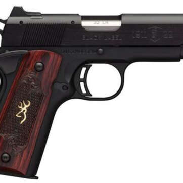 Browning Black Label Medallion Compact, 22LR, 3.62", 10rd, Rosewood Grips - Handsguns - American Guns & Ammo