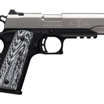 Browning 1911-380 Black Label Pro with Rail Single 380 ACP, SS, Rail - Handsguns - American Guns & Ammo