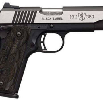 Browning Black Label Medallion Pro, .380 ACP, 4.25", 8rd, Stainless Steel - Handsguns - American Guns & Ammo