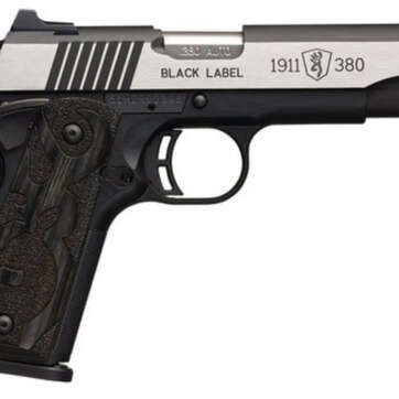 Browning Black Label Medallion Pro 1911, .380 ACP, 4.25", 8rd, Night Sights - Handsguns - American Guns & Ammo