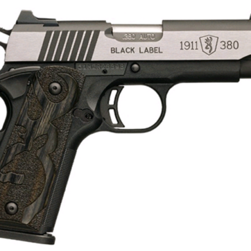 Browning 1911 380ACP, Black/Blued, Med Pro, 3.58", Night Sights, Laminated - Handsguns - American Guns & Ammo