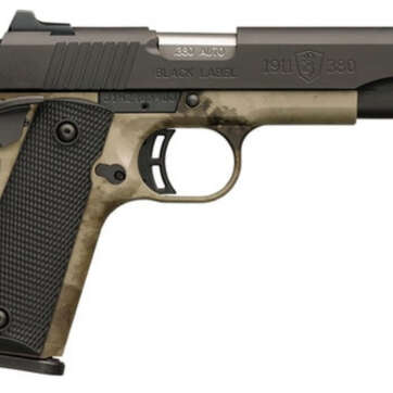 Browning 1911 380ACP, Black/Blued, Pro Spd, 4.25", Black - Handsguns - American Guns & Ammo