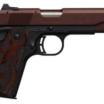 Browning 1911 22Lr, Black/Blued, 4.25", Bronze - Handsguns - American Guns & Ammo