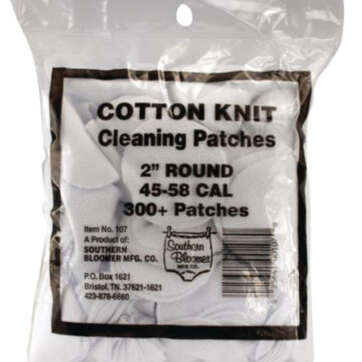 Southern Bloomer Muzzleloader Cleaning Patches 2"rd - Black Powder Guns | American Guns & Ammo