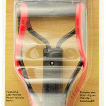 Marksman Laserhawk II Talon Grip Slingshot Black/Red - Air Guns & BB Guns | American Guns & Ammo