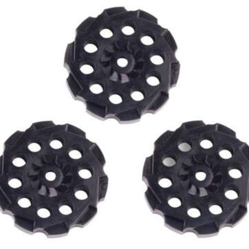 Crosman Vigilante Spare Clip 357 .177 Pellet 10rd Black Plastic 3pk - Air Guns & BB Guns | American Guns & Ammo