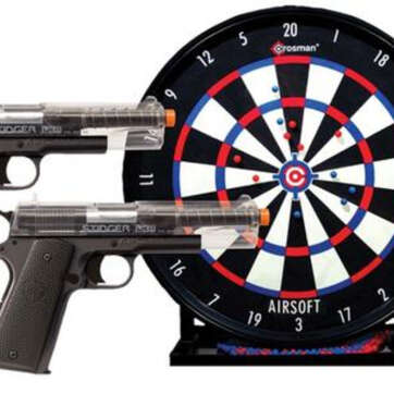 Crosman Stinger Challenge Kit 2 Pistol, Trgt 500 Rd+500 Blu BBs - Air Guns & BB Guns | American Guns & Ammo