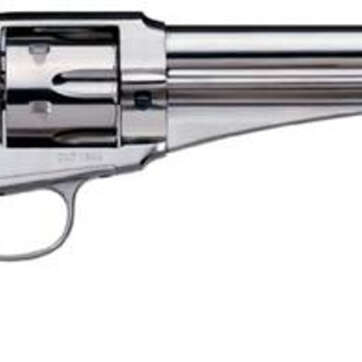 Uberti 1875 Army Outlaw Revolver, .45 Colt, 7.5", Nickel Finish, Walnut Grip - Handsguns | American Guns & Ammo