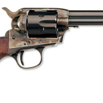 Uberti 1873 Cattleman New Model Stallion Target, 22LR, 5.5", Brass - Handsguns | American Guns & Ammo