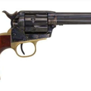 Uberti 1873 Cattleman New Model Stallion 22LR 5.5 Brass - Handsguns | American Guns & Ammo