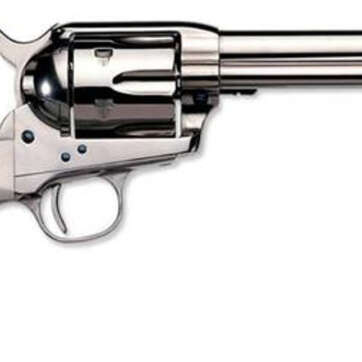 Uberti 1873 Cattleman Cody .45 Colt, 7.5", Polished Nickel, Ivory Grip - Handsguns | American Guns & Ammo