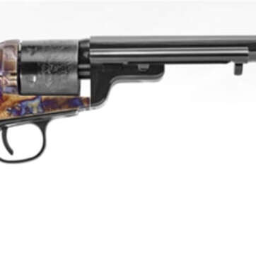 Uberti Wild Bill 1851 Navy Conversion, .38 Special, 7.5", Blued/Case Hardened - Handsguns | American Guns & Ammo