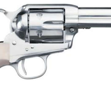 *D* Uberti 1877 Short Stroke SASS PRO Nickel .45 Colt, 4 3/4" Barrel Full Nickel Plated Steel - Handsguns | American Guns & Ammo