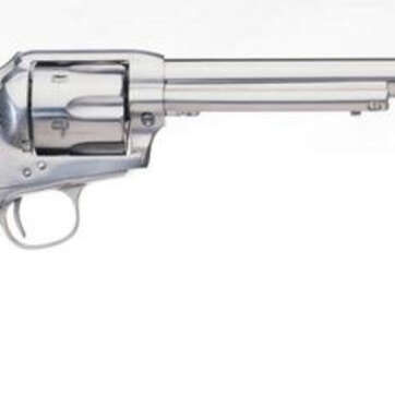 Uberti 1873 Cattleman Stainless .45 Colt, 5.5" Barrel, Walnut Grip, 6rd - Handsguns - American Guns & Ammo