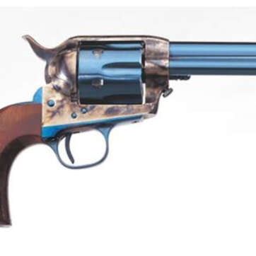 Uberti 1873 Cattleman .45 Colt, 5.5" Barrel, Walnut Grips, Charcoal Blue, 6rd - Handsguns - American Guns & Ammo