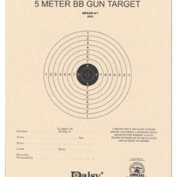Daisy Air Rifle Paper Target 50 Pack Daisy Air Rifle Paper Target 50 Pack - Air Guns & BB Guns - American Guns & Ammo