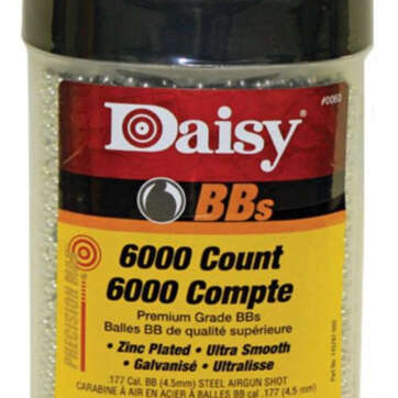 Daisy .177 BB, Bottle, 6000 Per Bottle - Air Guns & BB Guns | American Guns & Ammo