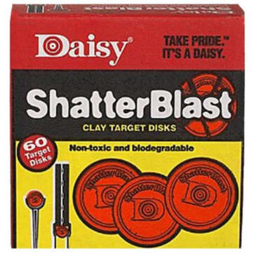 Daisy 60 Count 2" ShatterBlast Clay Target 60 pack - Air Guns & BB Guns | American Guns & Ammo