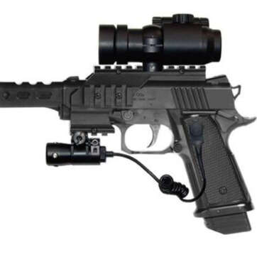 Daisy PowerLine Pistol Kit 4 Piece .177 Black - Air Guns & BB Guns | American Guns & Ammo