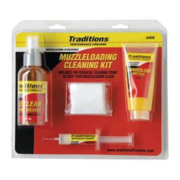 Traditions Basic Muzzleloader Cleaning Kit .50 Caliber - Black Powder Guns | American Guns & Ammo