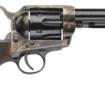 Traditions Black Powder Frontier 1873 Single Action Revolver .357 Magnum 5.5" Barrel Case Hardened Finish Checkered Walnut Grip - Handsguns | American Guns & Ammo