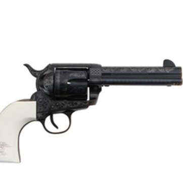Traditions 1873 Liberty 45LC 4.75" 6rd White PVC Grips Blued - Handsguns | American Guns & Ammo