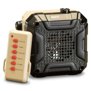 Hunters Specialties GRIM Speaker 5 Sounds Black/Tan - RIFLES | American Guns & Ammo
