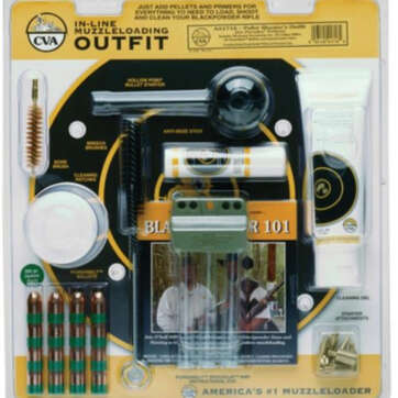 CVA Cva Pellet Shooters Accessory Outfit Plus Instructional Dvd .50 Caliber - Black Powder Guns | American Guns & Ammo