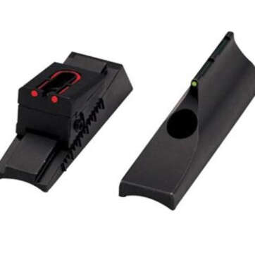 CVA Durabright Fiber Optic Sights Optima Black - Black Powder Guns - American Guns & Ammo