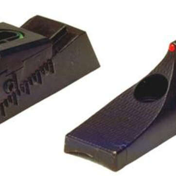 CVA Durabright Fiber Optic Sights Inline Black - Black Powder Guns - American Guns & Ammo