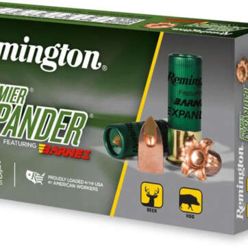 Remington Premiere Expander Slug PRX12, 12 Ga, 2.75", 1450 fps, 437 Gr, 5rd Box - Uncategorized | American Guns & Ammo