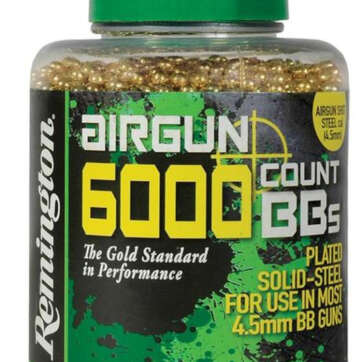 Remington Airgun .177 Caliber Steel BB, 6000 Count - Air Guns & BB Guns | American Guns & Ammo