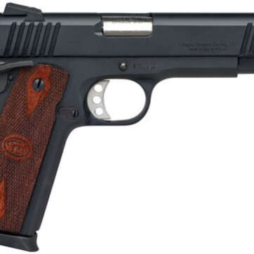 Charles Daly 1911 Superior, 9mm, 5" Barrel, 8rd, Walnut Grip, Black - Handsguns - American Guns & Ammo